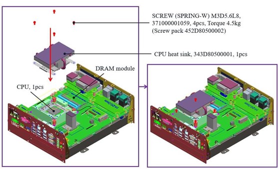 Take CPU passive cooler